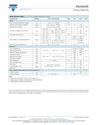 SQJQ402E-T1_GE3 Datasheet Pagina 2