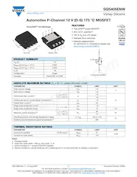 SQS405ENW-T1_GE3 Datasheet Cover