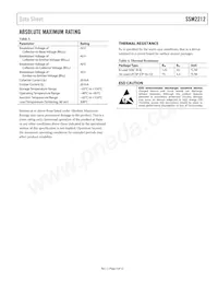SSM2212CPZ-R7 Datasheet Page 5