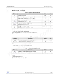 STD15N50M2AG Datasheet Page 3