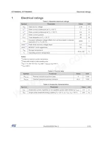 STF9N80K5 Datasheet Page 3