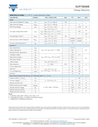 SUP70030E-GE3 Datasheet Pagina 2