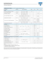 SUP90P06-09L-E3 Datasheet Page 2