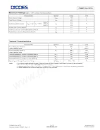 ZXMP10A13FQTA Datasheet Page 2
