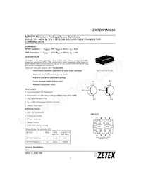 ZXTDA1M832TA Datasheet Cover