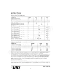 ZXTDA1M832TA數據表 頁面 2