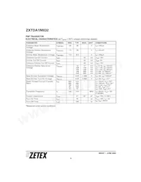 ZXTDA1M832TA數據表 頁面 6