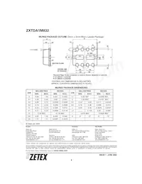 ZXTDA1M832TA數據表 頁面 8