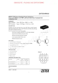 ZXTDE4M832TA Datasheet Cover
