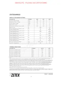 ZXTDE4M832TA Datenblatt Seite 2