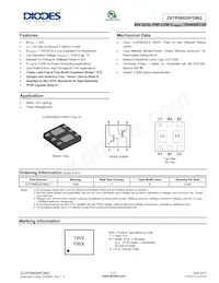 ZXTP56020FDBQ-7 Datasheet Cover