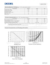 2DA1213YQ-13 Datasheet Page 2