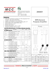 2N4401-AP Datasheet Cover