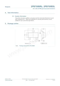 2PB709BRL Datasheet Page 7