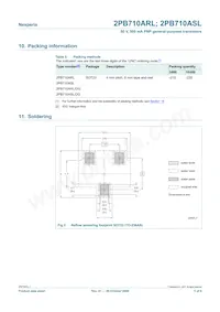 2PB710ASL Datasheet Pagina 5