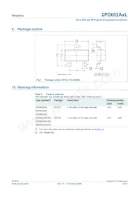 2PD602ARL Datasheet Page 5