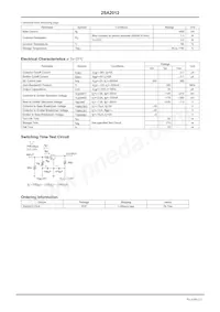 2SA2012-TD-E數據表 頁面 2
