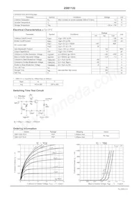 2SB1122S-TD-E Datasheet Page 2