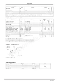 2SB1205T-TL-E Datasheet Pagina 2