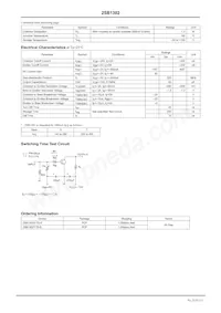 2SB1302T-TD-E Datasheet Page 2