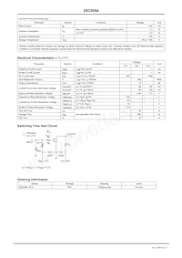 2SC6094-TD-E Datasheet Page 2