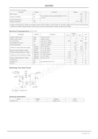 2SC6095-TD-E Datasheet Page 2