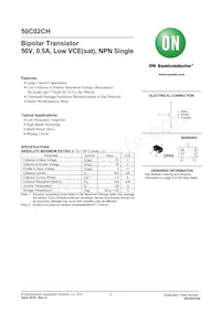 50C02CH-TL-E Datasheet Cover
