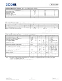 AC857CWQ-7 Datasheet Page 2