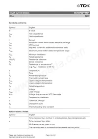 B57237S259M54 Datasheet Pagina 19