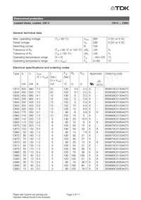 B59860C120A54 데이터 시트 페이지 3