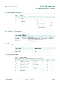 BC68PASX Datasheet Page 3