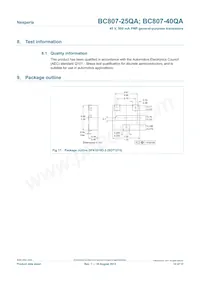 BC807-25QAZ Datasheet Pagina 10