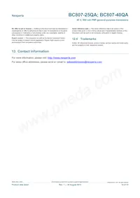 BC807-25QAZ Datasheet Page 14