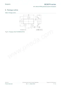 BC807-40HZ Datasheet Pagina 17