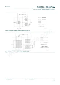 BC807-40LWX Datasheet Pagina 12