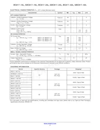 BC817-16LT3 Datasheet Page 2