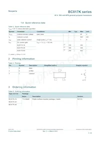 BC817K-40R Datasheet Page 2