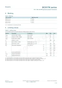 BC817K-40R Datasheet Pagina 3