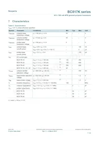 BC817K-40R Datasheet Page 7