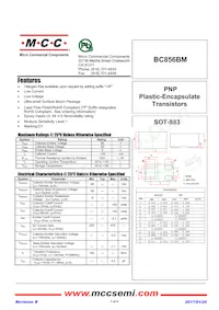 BC856BM-TP Datasheet Cover