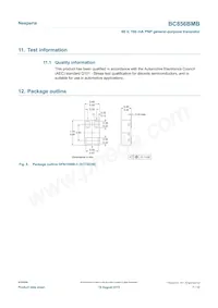 BC856BMBYL Datasheet Page 7