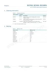 BC869-16 Datasheet Page 3