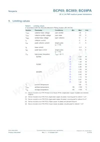 BC869-16 Datasheet Page 4