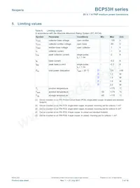 BCP53HX Datasheet Page 3