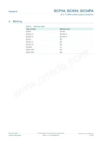 BCP54 Datasheet Page 3