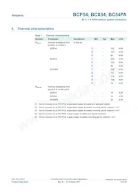 BCP54 Datasheet Page 6