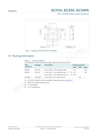 BCP54 Datasheet Page 15
