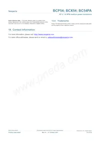 BCP54 Datasheet Page 21