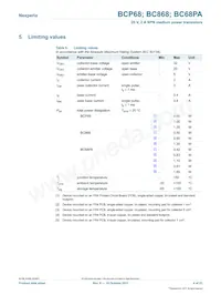 BCP68-25 Datasheet Pagina 4