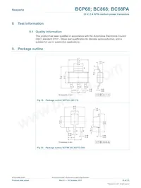 BCP68-25 Datasheet Pagina 15